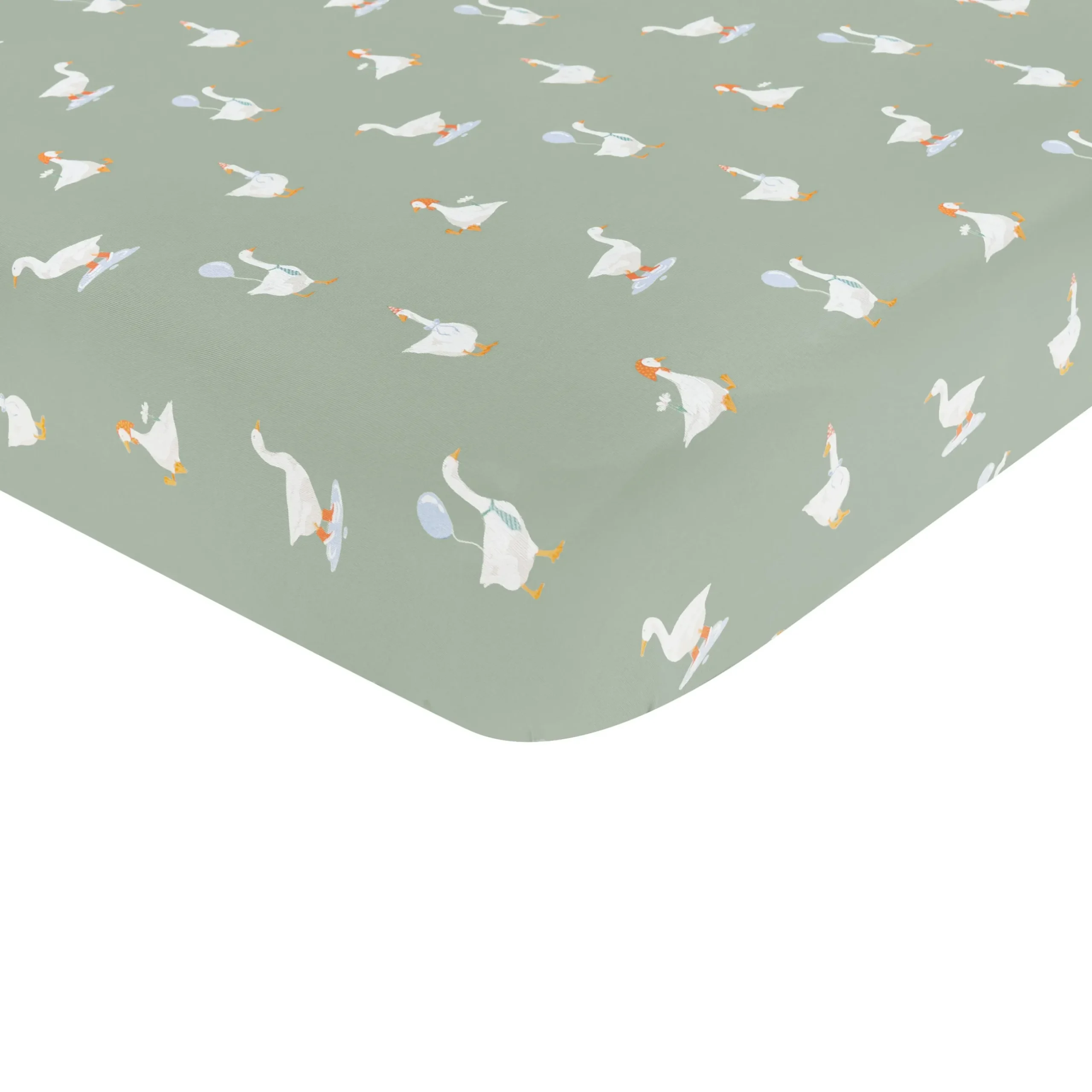 Sale Kyte Baby Twin Sheet in Silly Goose
