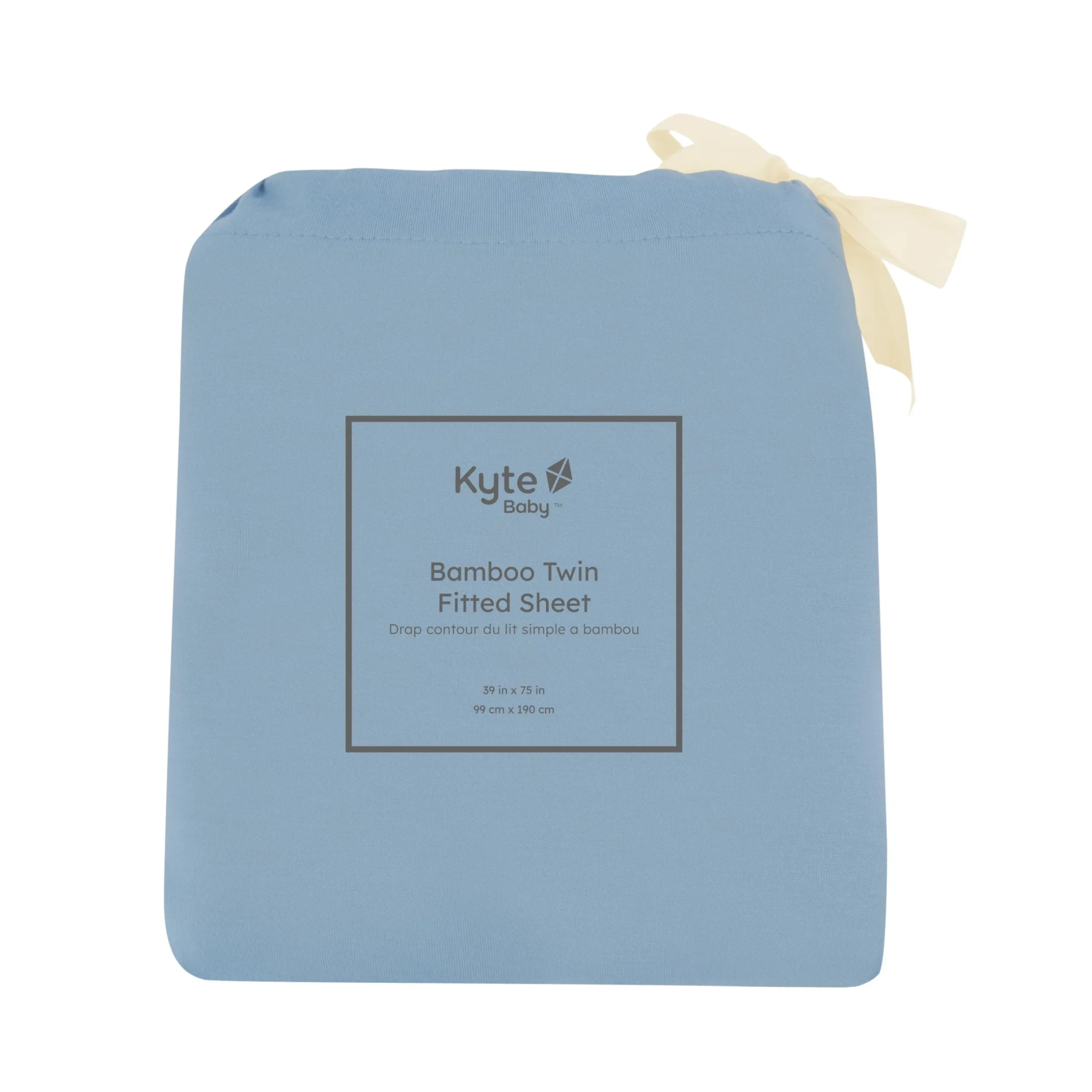 Online Kyte Baby Twin Sheet in Slate