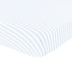 Outlet Kyte Baby Twin Sheet in Small Mist Stripe
