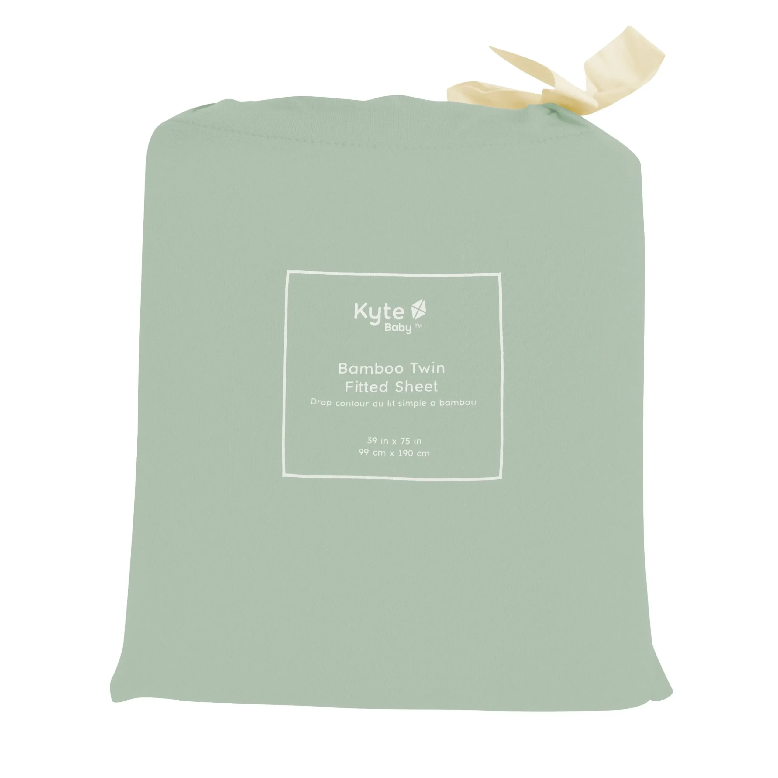 Best Kyte Baby Twin Sheet in Thyme