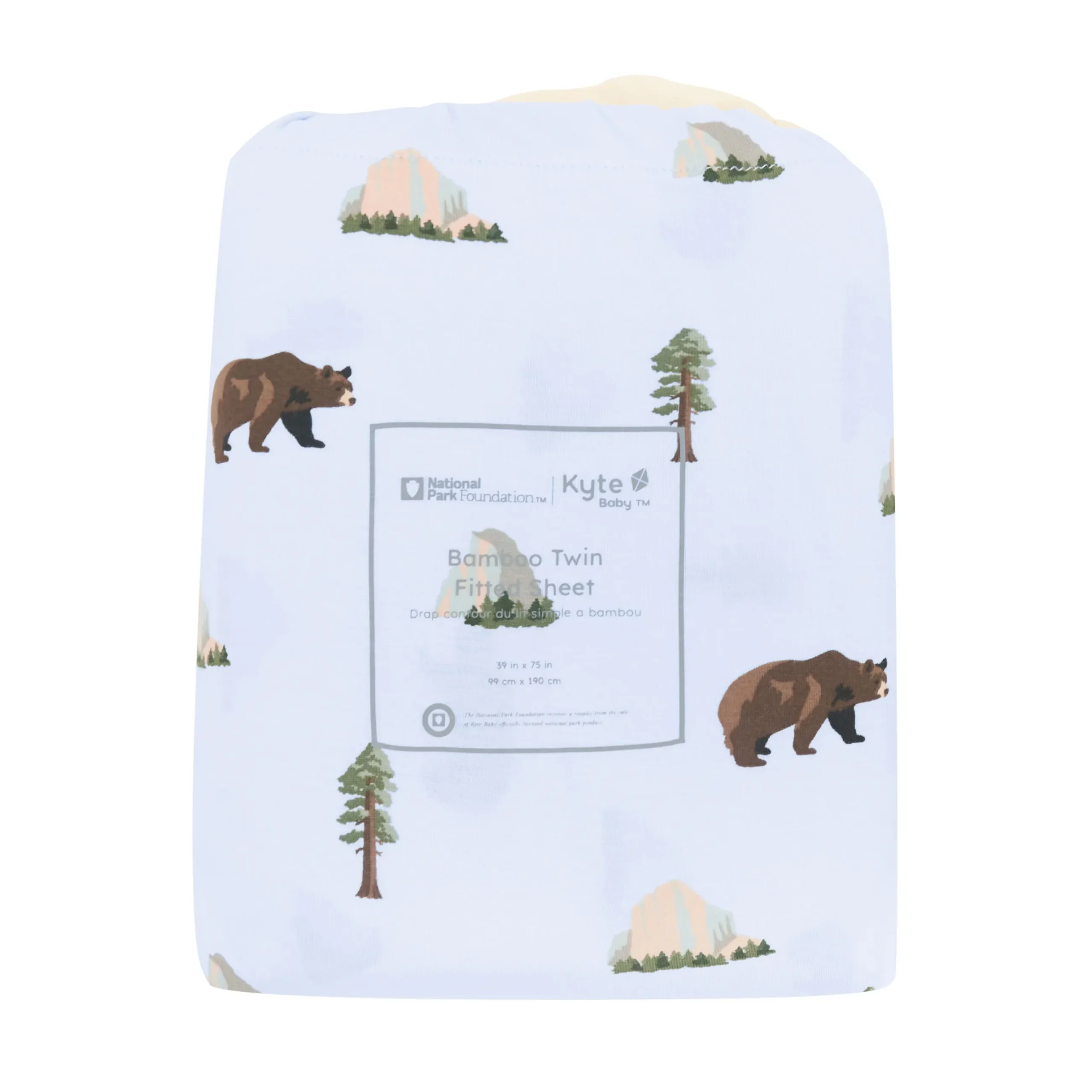 Discount Kyte Baby Twin Sheet in Yosemite