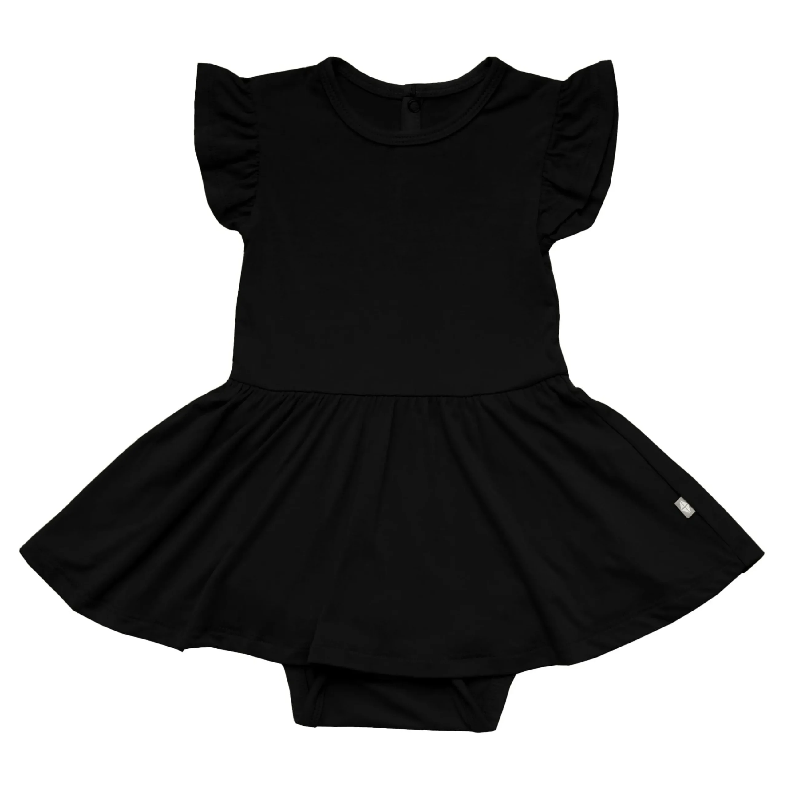 Best Kyte Baby Twirl Bodysuit Dress in Midnight