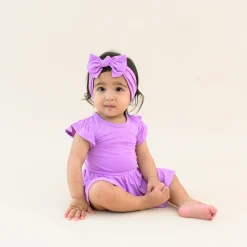 Discount Kyte Baby Twirl Bodysuit Dress in Poi