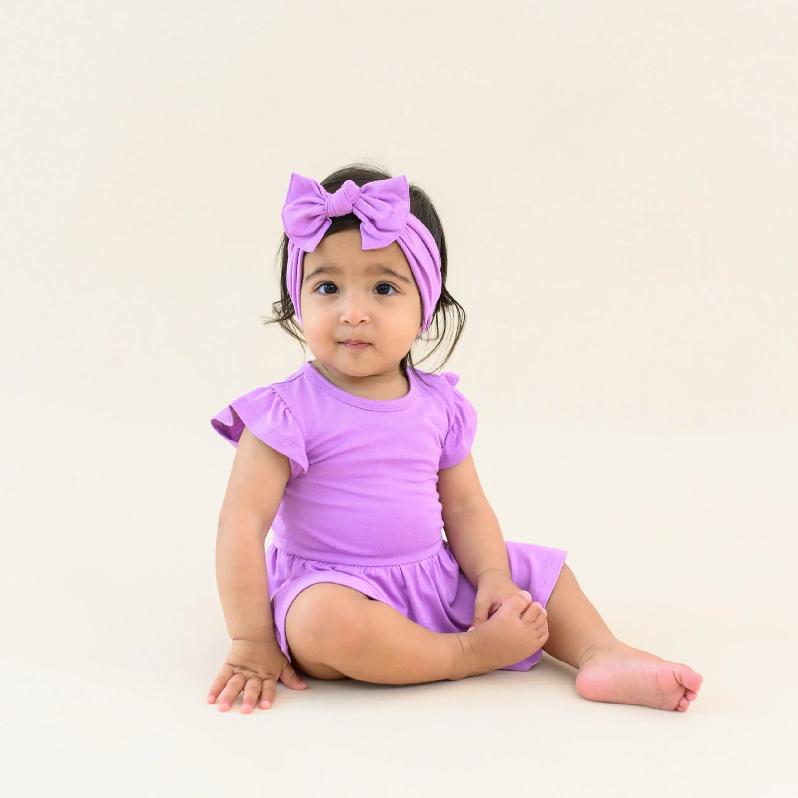 Discount Kyte Baby Twirl Bodysuit Dress in Poi