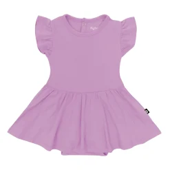 Discount Kyte Baby Twirl Bodysuit Dress in Poi