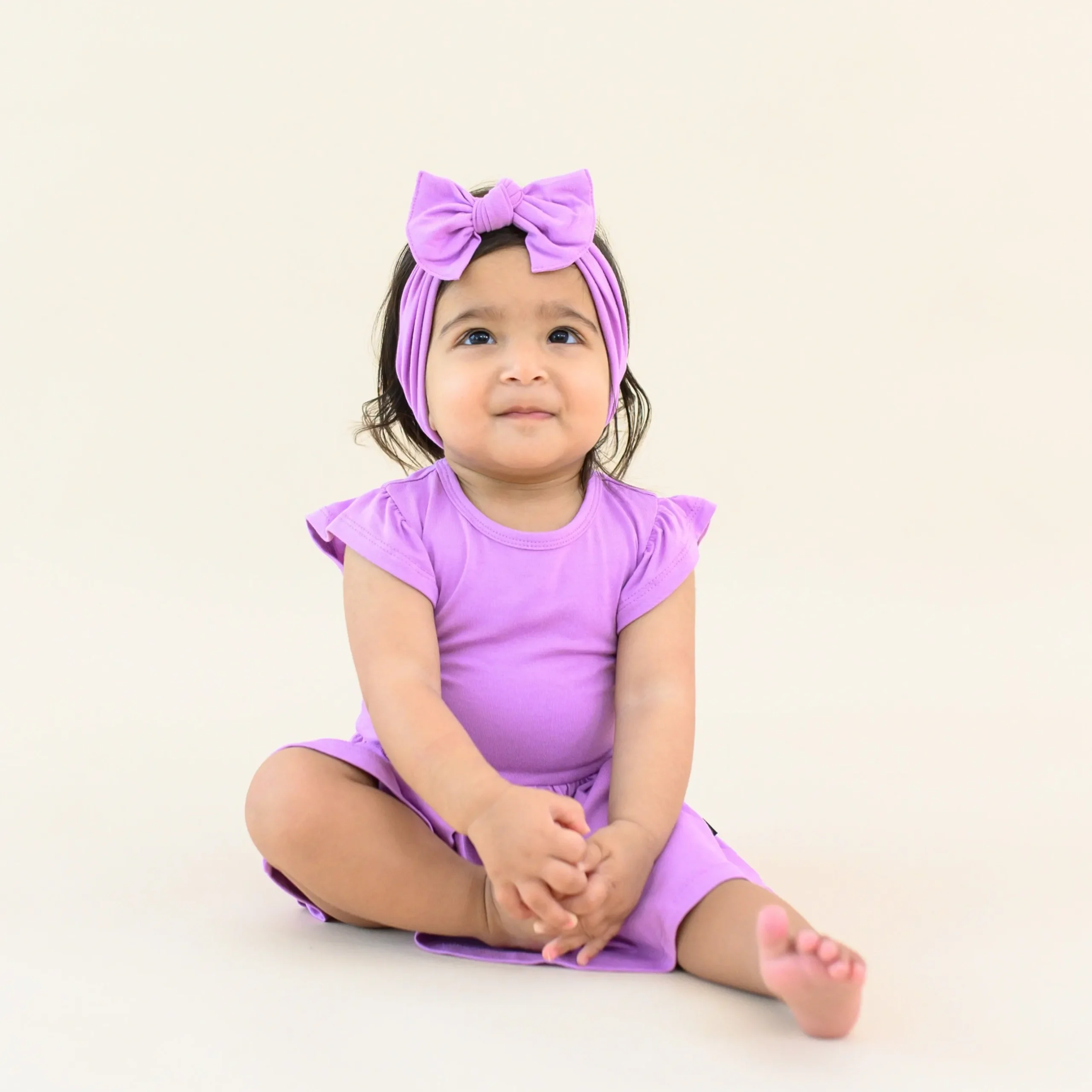 Discount Kyte Baby Twirl Bodysuit Dress in Poi