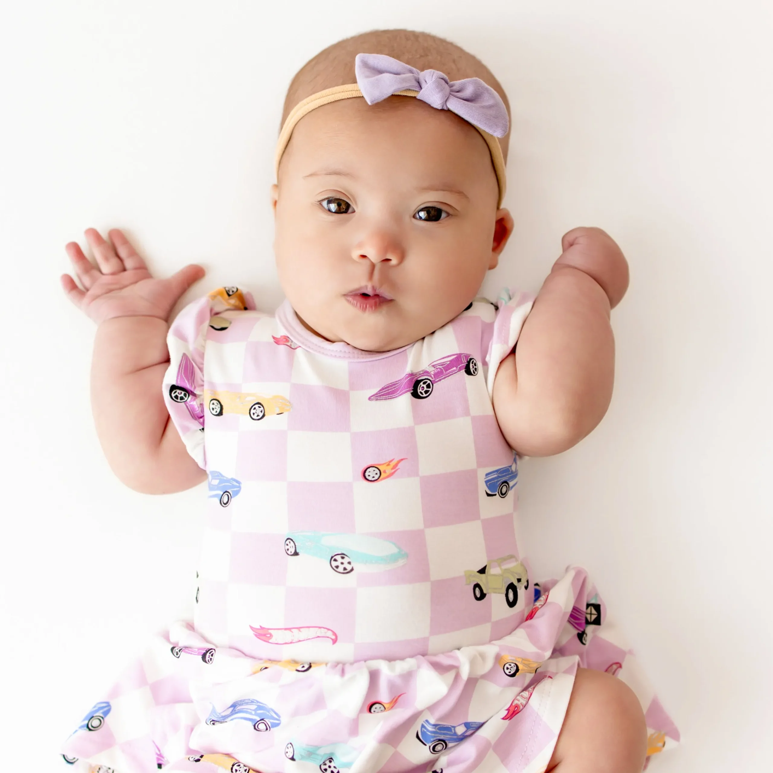 Clearance Kyte Baby Twirl Bodysuit Dress in Sparkles and Speed