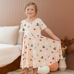 Kyte Baby Twirl Dress in Bewitched