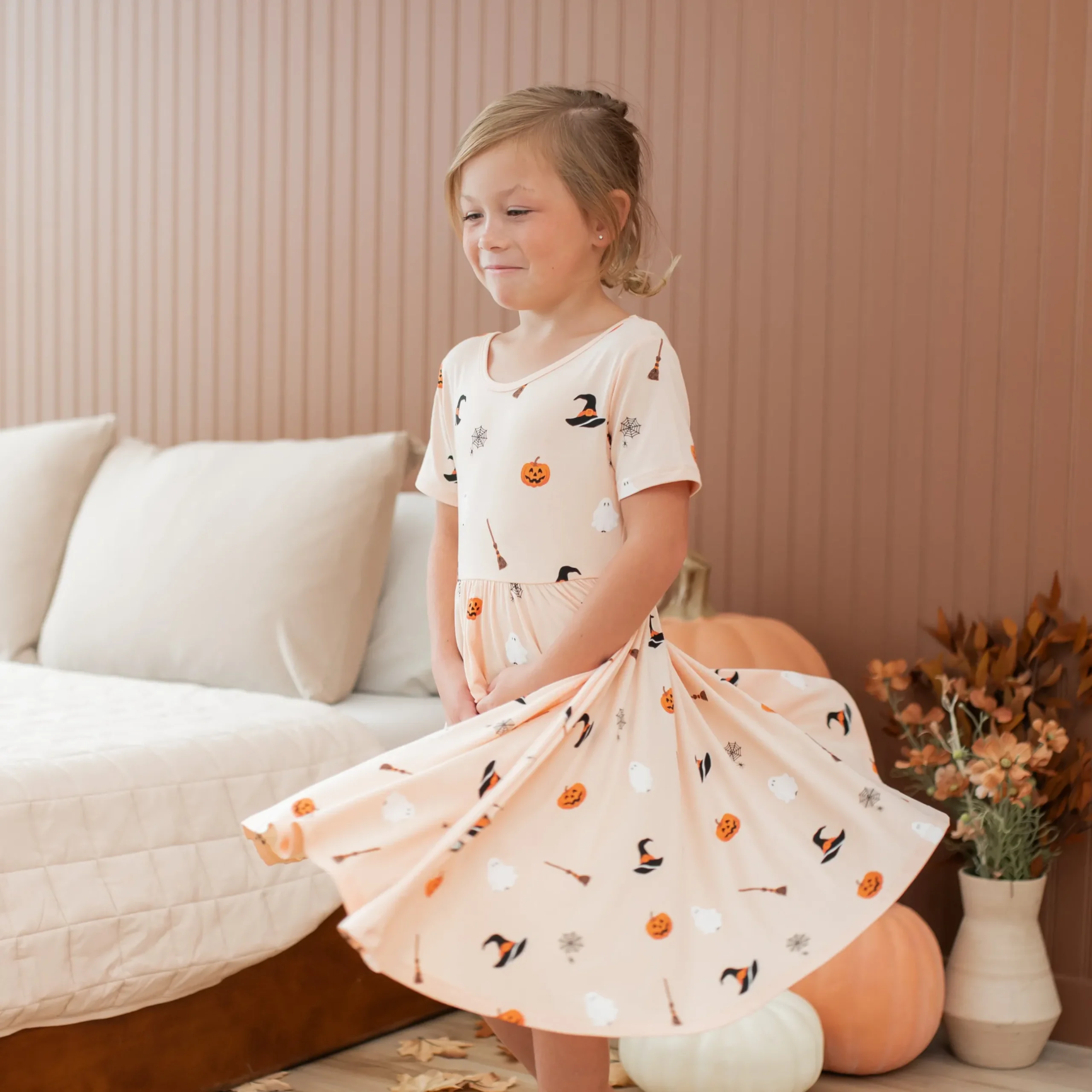 Kyte Baby Twirl Dress in Bewitched