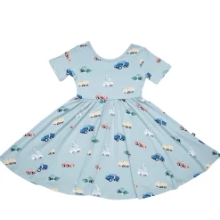 Discount Kyte Baby Twirl Dress in Construction