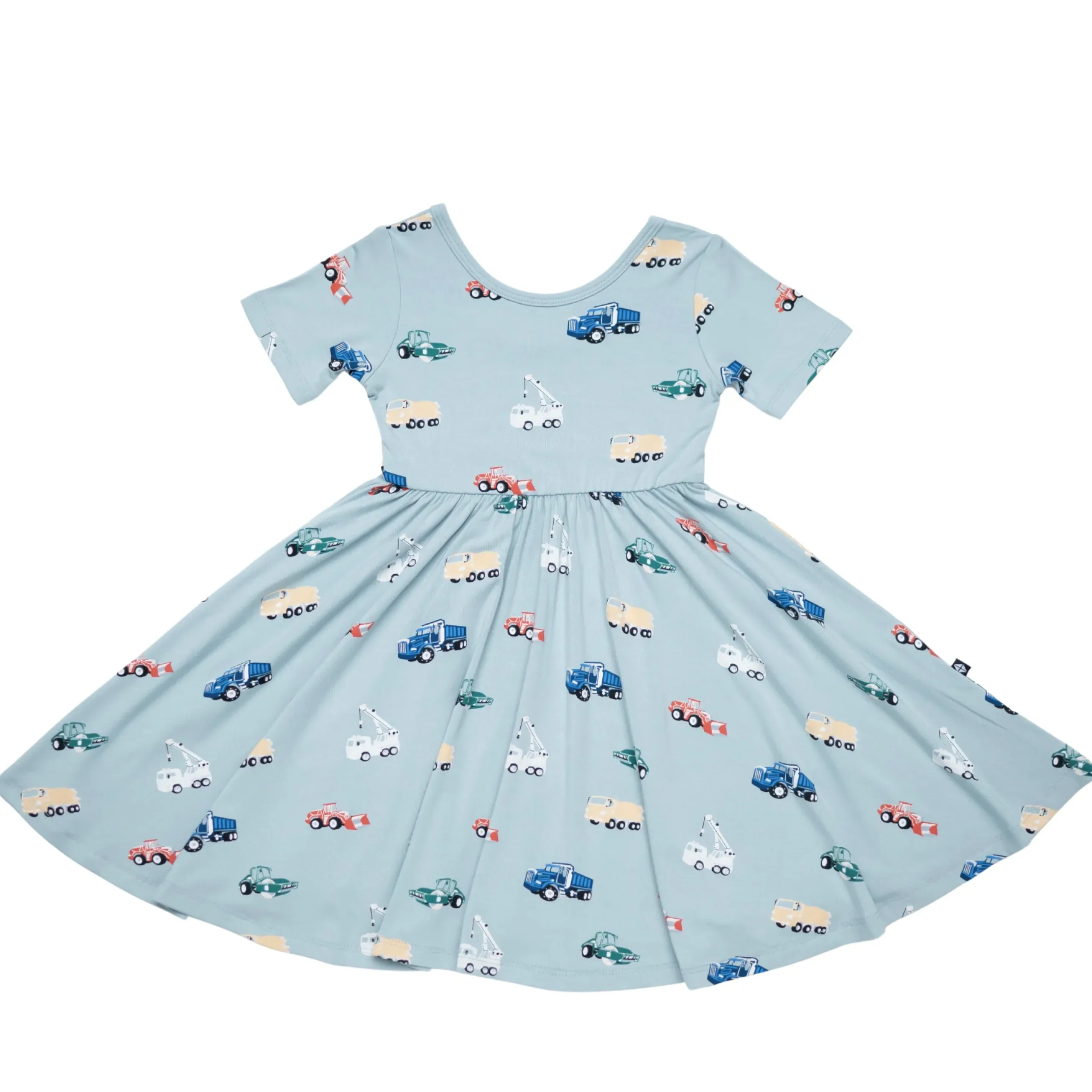 Discount Kyte Baby Twirl Dress in Construction