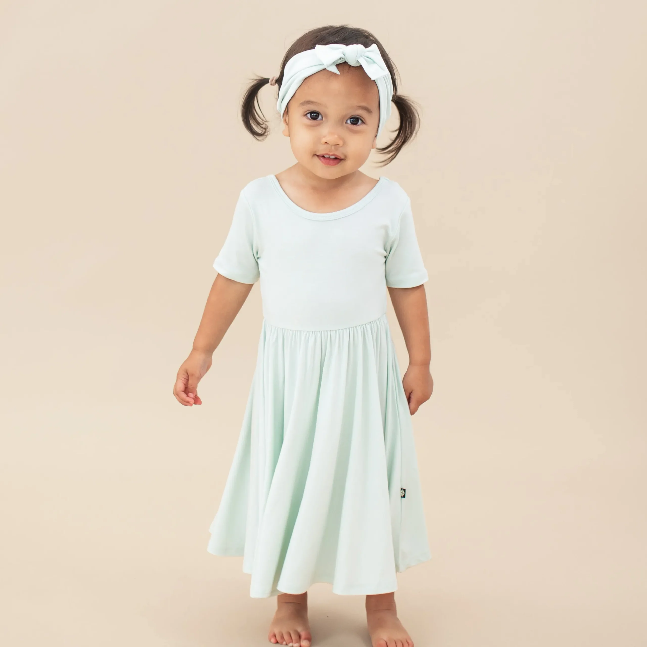 Online Kyte Baby Twirl Dress in Dew