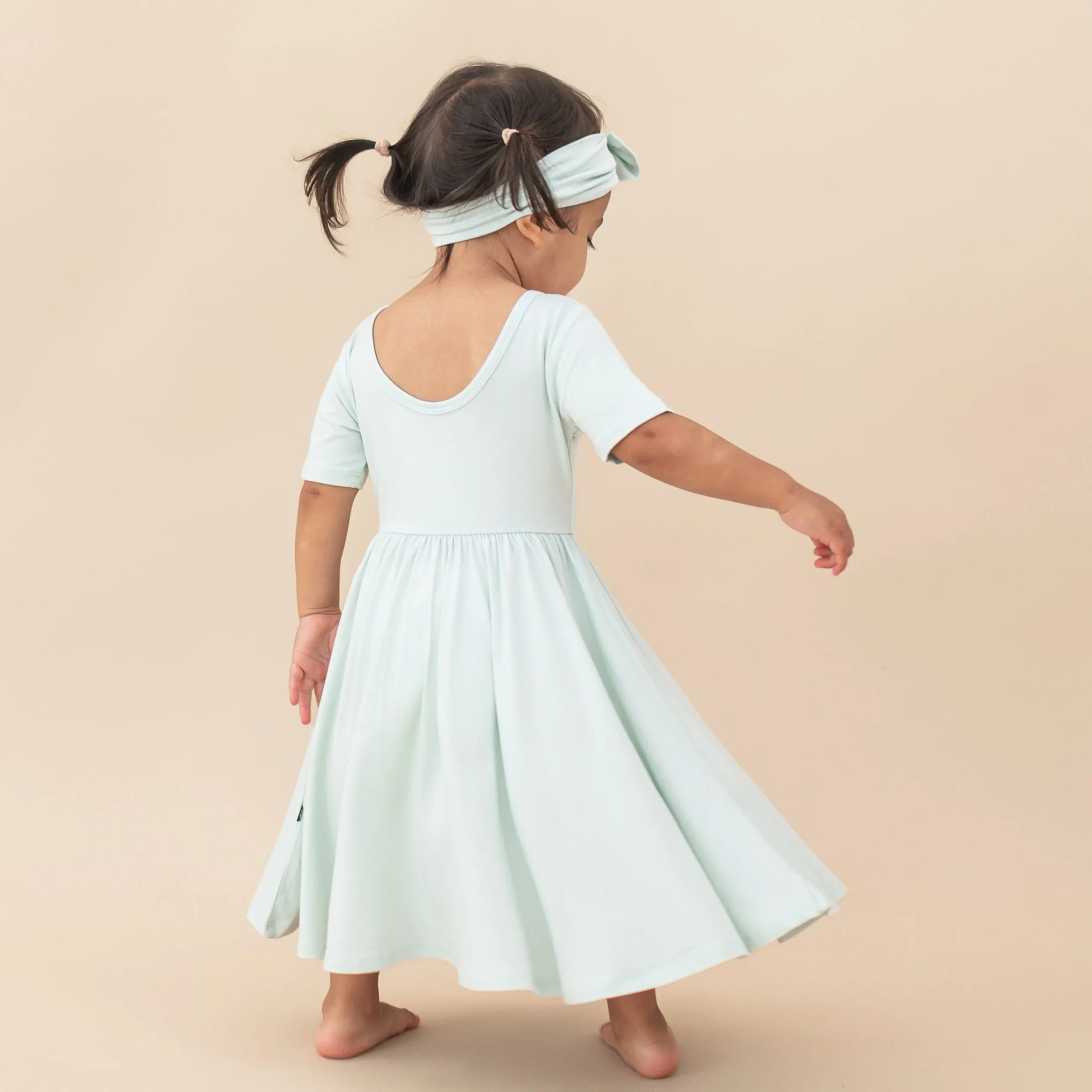 Online Kyte Baby Twirl Dress in Dew