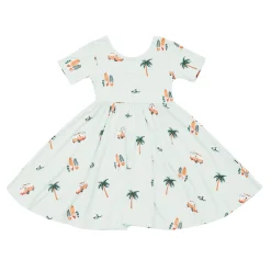 Best Kyte Baby Twirl Dress in Dew Surf