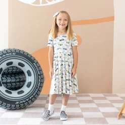 Discount Kyte Baby Twirl Dress in Fast And Fierce