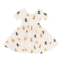 Sale Kyte Baby Twirl Dress in Fluffy Dog
