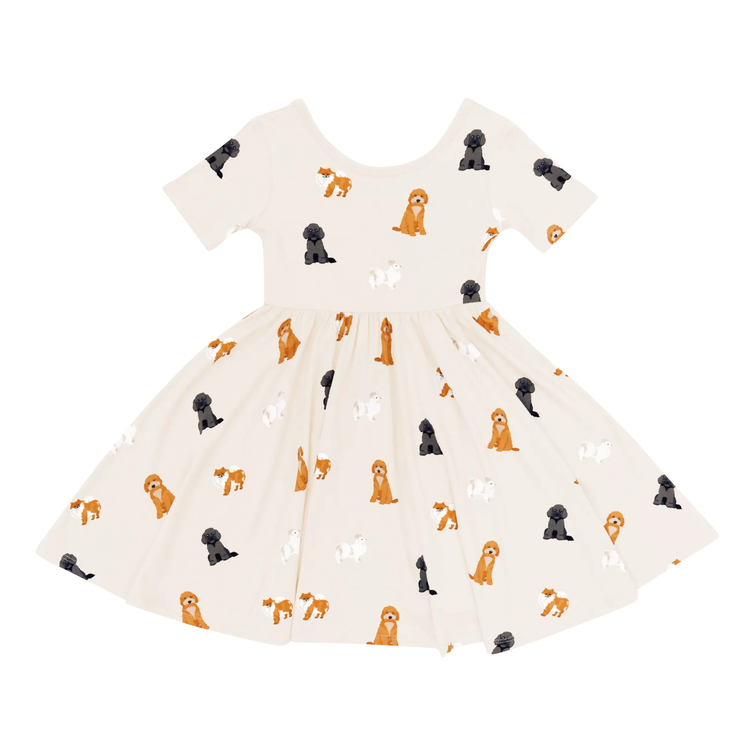 Sale Kyte Baby Twirl Dress in Fluffy Dog