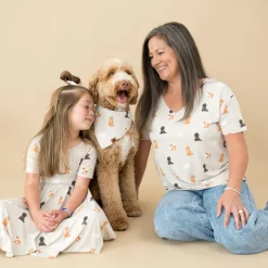 Sale Kyte Baby Twirl Dress in Fluffy Dog