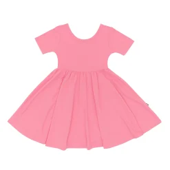 Outlet Kyte Baby Twirl Dress in Guava
