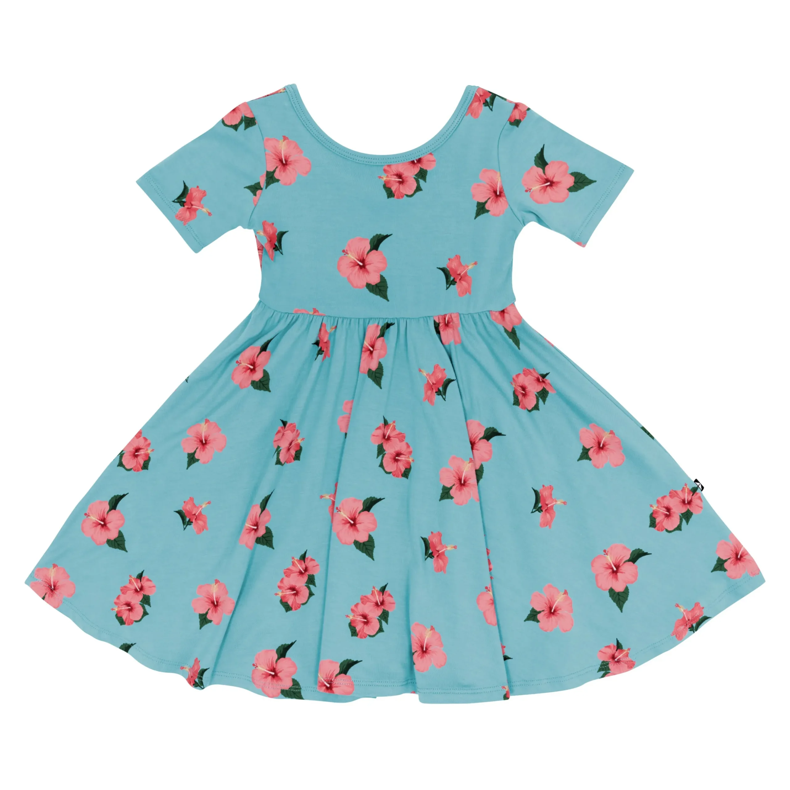 Kyte Baby Twirl Dress in Hibiscus