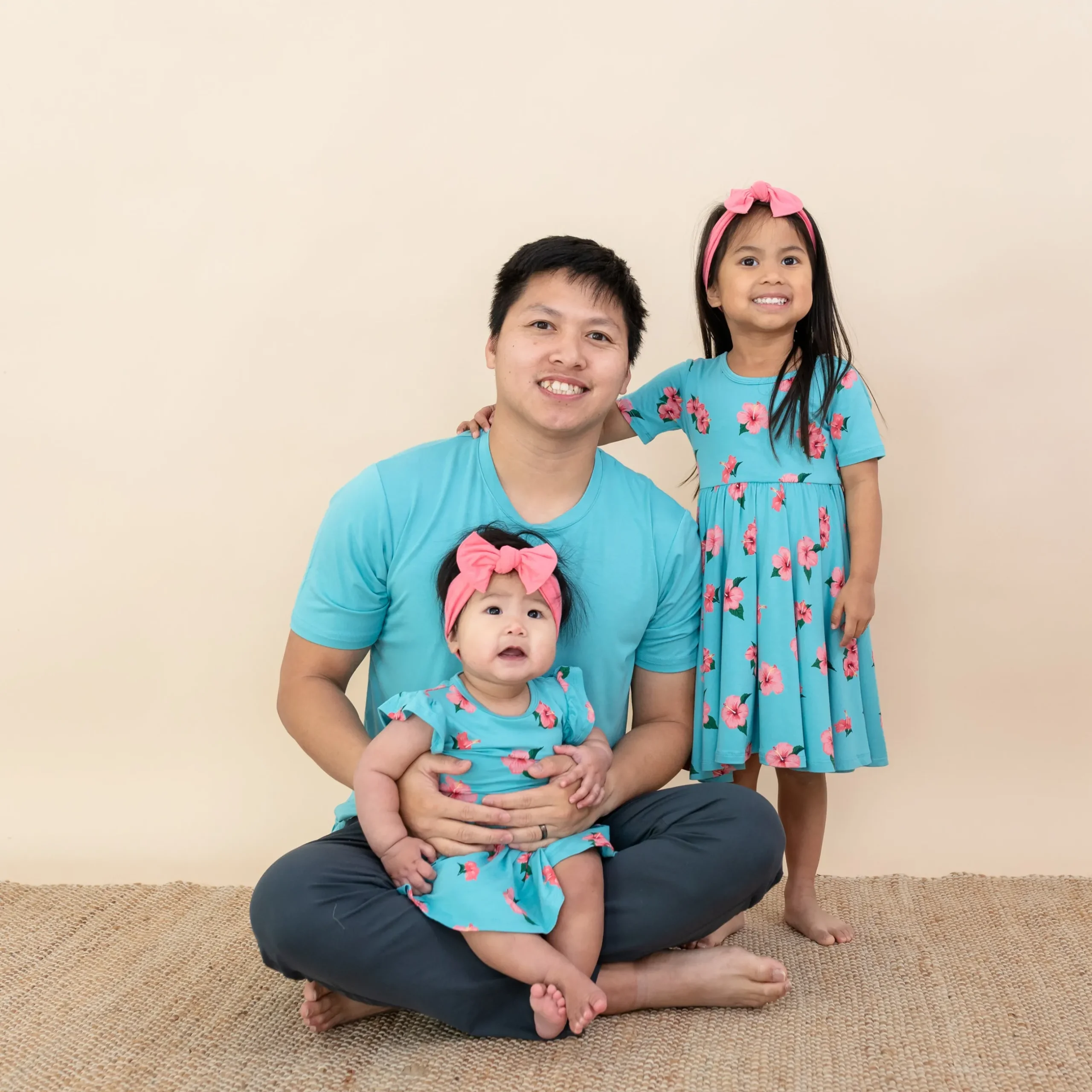 Kyte Baby Twirl Dress in Hibiscus