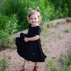Outlet Kyte Baby Twirl Dress in Midnight