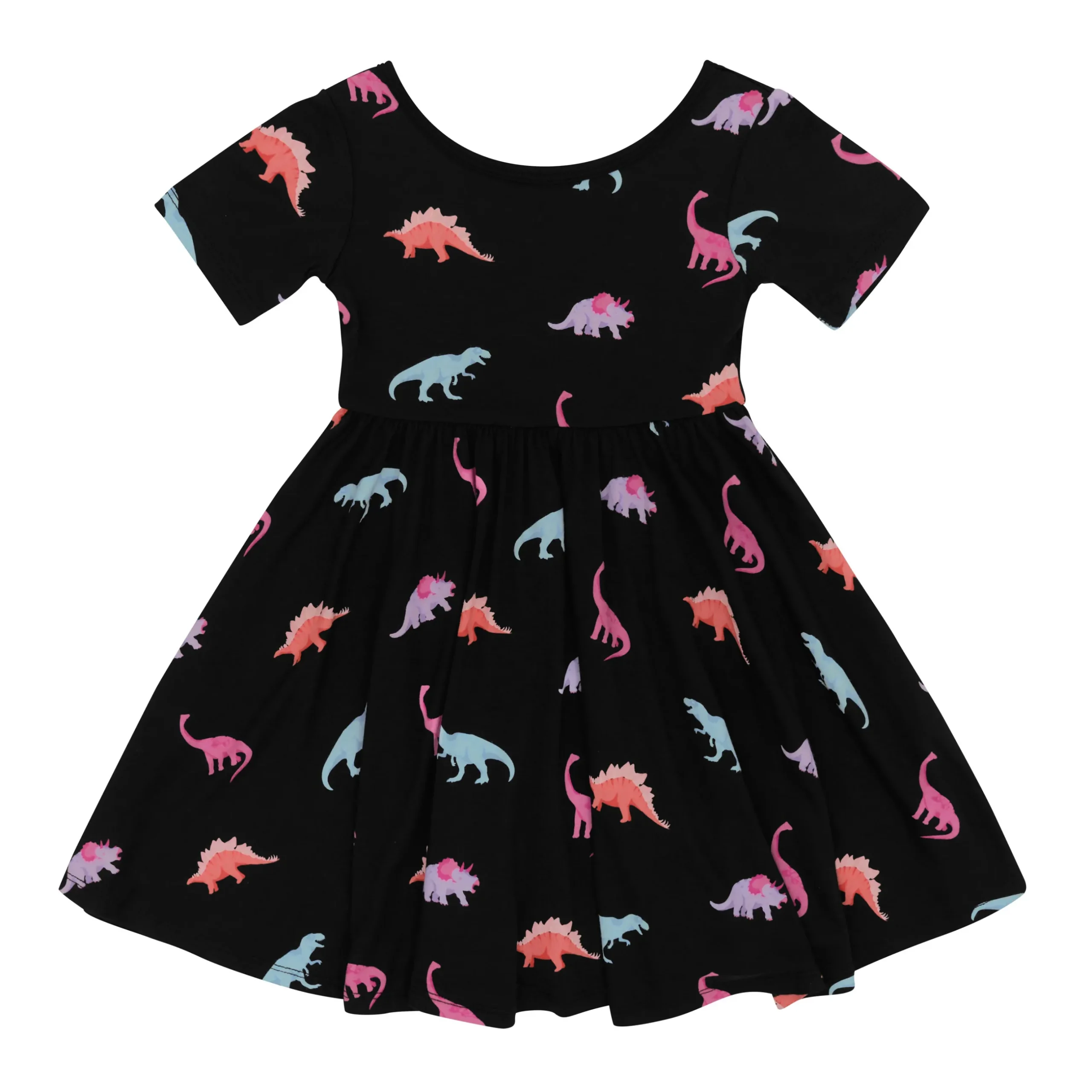 New Kyte Baby Twirl Dress in Midnight Roar