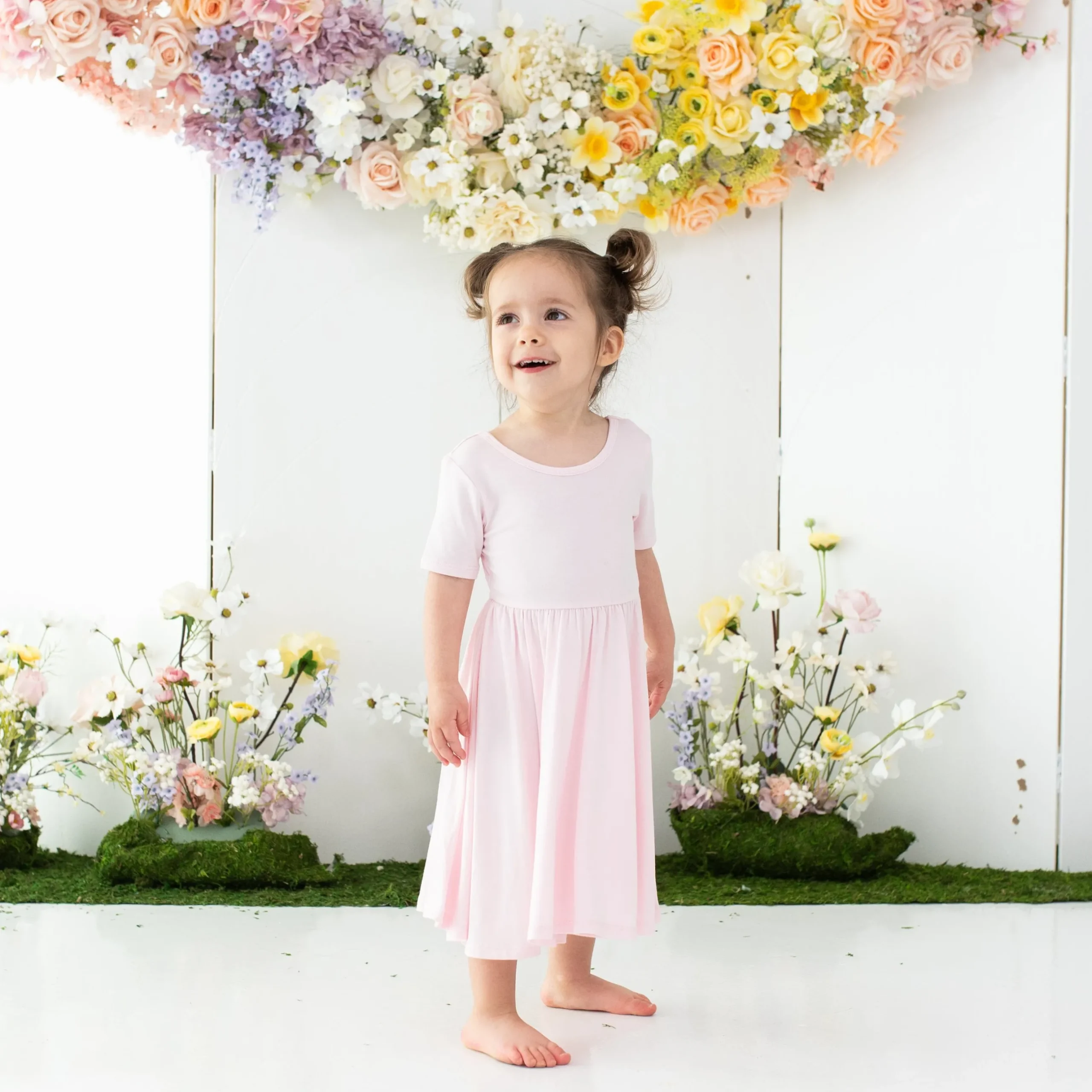 Clearance Kyte Baby Twirl Dress in Sakura