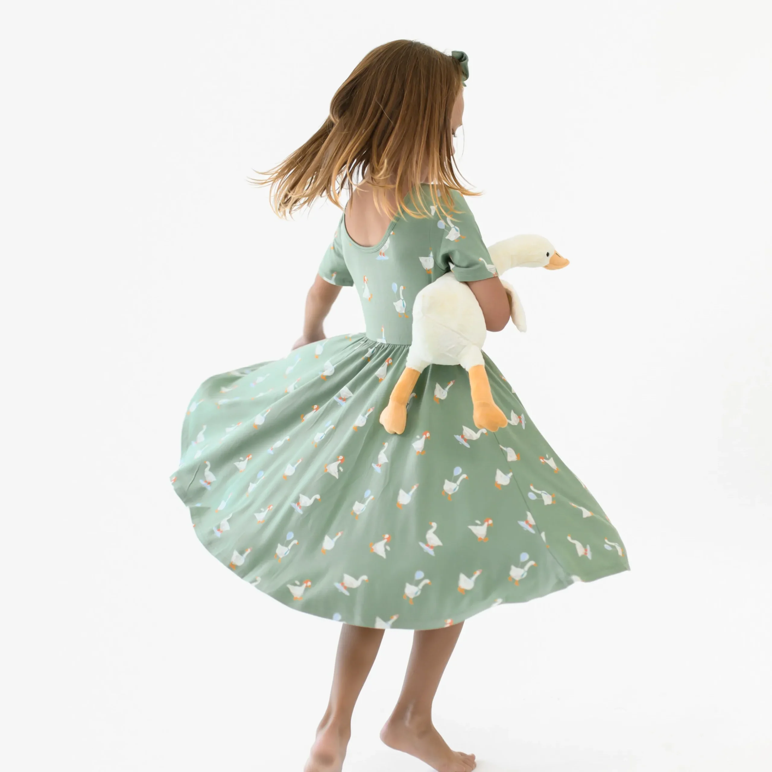 Online Kyte Baby Twirl Dress in Silly Goose
