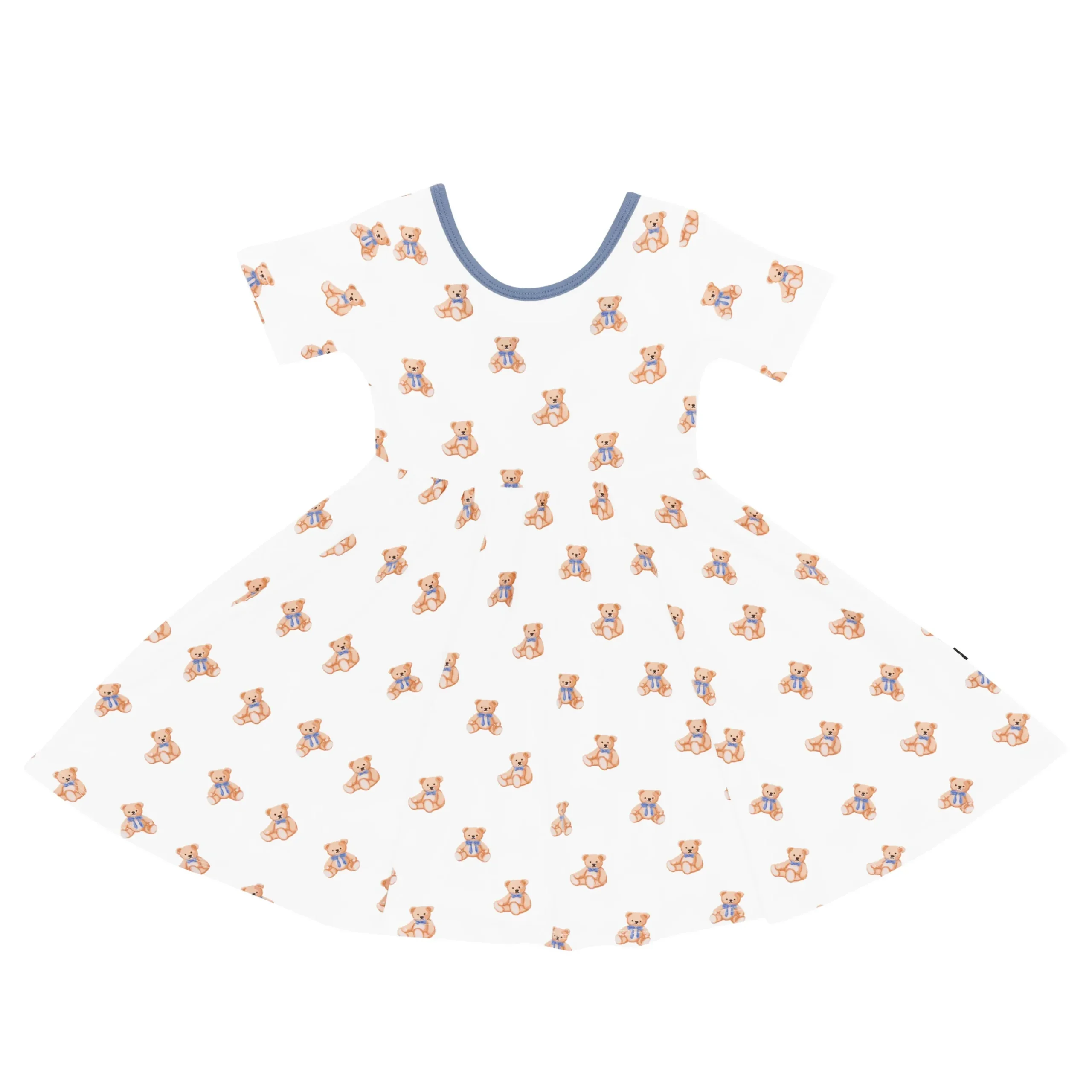 Hot Kyte Baby Twirl Dress in Teddy Bear
