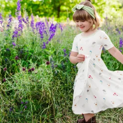 New Kyte Baby Twirl Dress in Wildflower