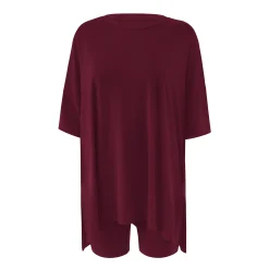 Clearance Kyte Baby Women’s Biker Short Set in Burgundy