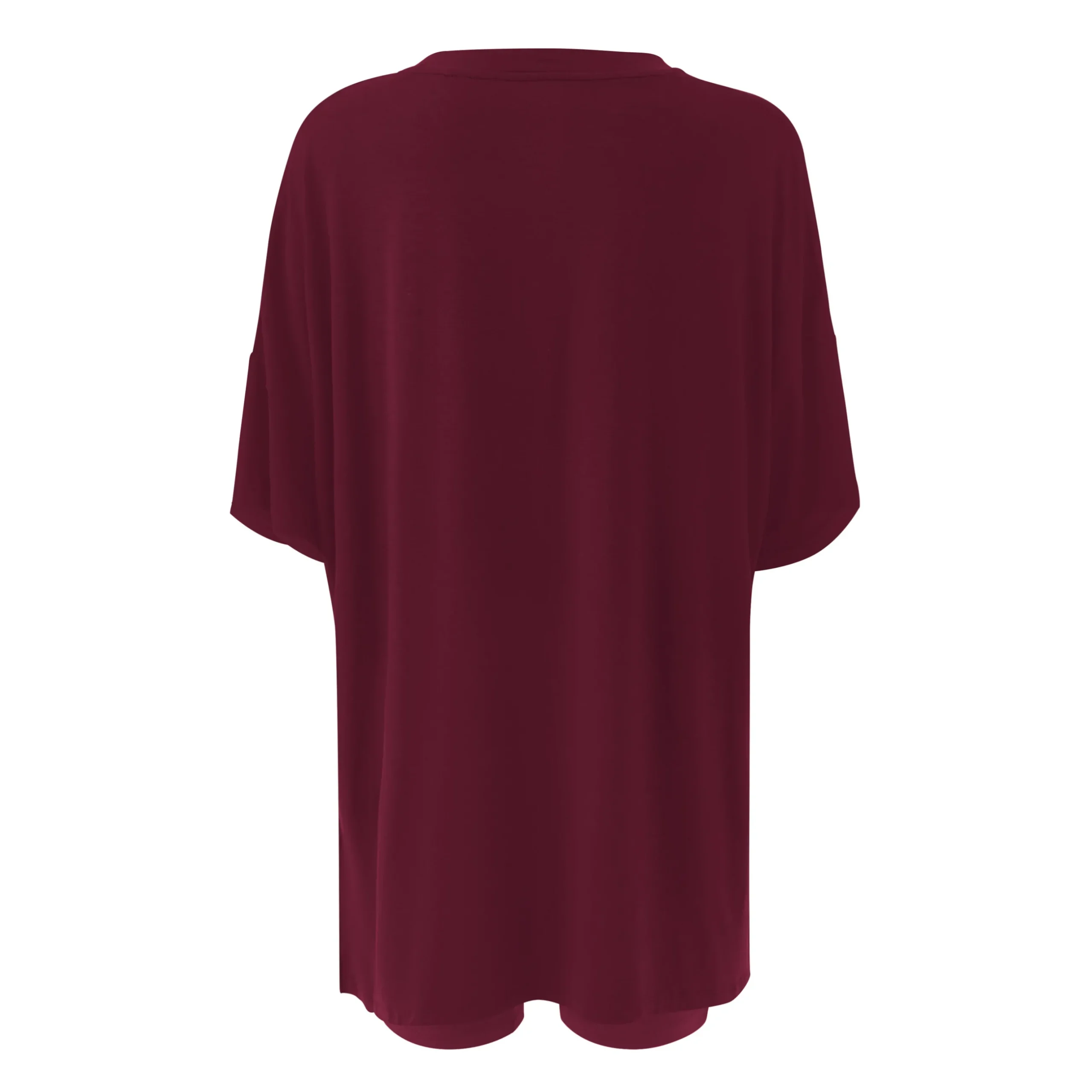 Clearance Kyte Baby Women’s Biker Short Set in Burgundy