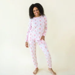 Kyte Baby Women's Jogger Pajama Set in Sakura Peony