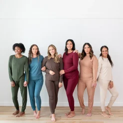 Online Kyte Baby Women's Jogger Pajama Set in Burgundy