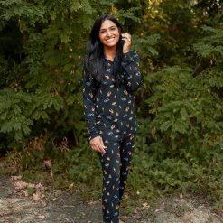 Best Kyte Baby Women's Jogger Pajama Set in Midnight Icon