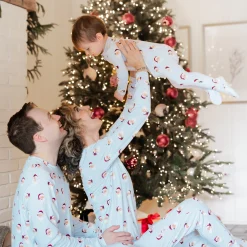 Online Kyte Baby Women's Jogger Pajama Set in Vintage Santa
