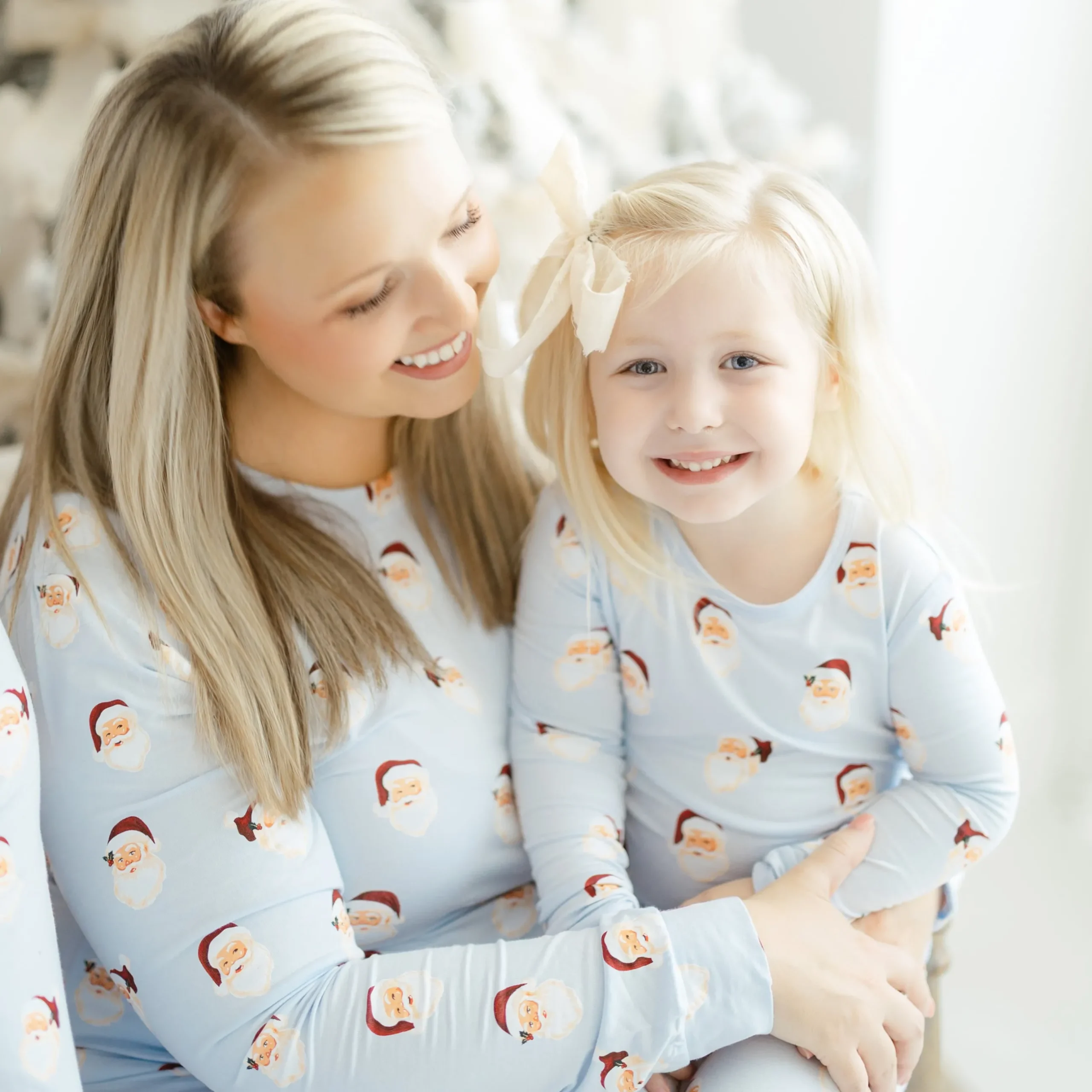 Online Kyte Baby Women's Jogger Pajama Set in Vintage Santa