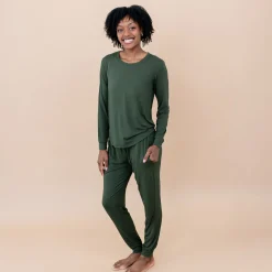 Best Kyte Baby Women's Jogger Pajama Set in Fir