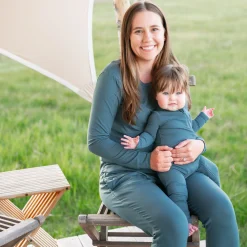 Best Kyte Baby Women's Jogger Pajama Set in Atlantic