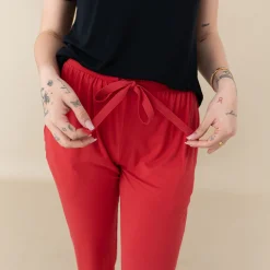 Kyte Baby Women's Jogger Pants in Cardinal