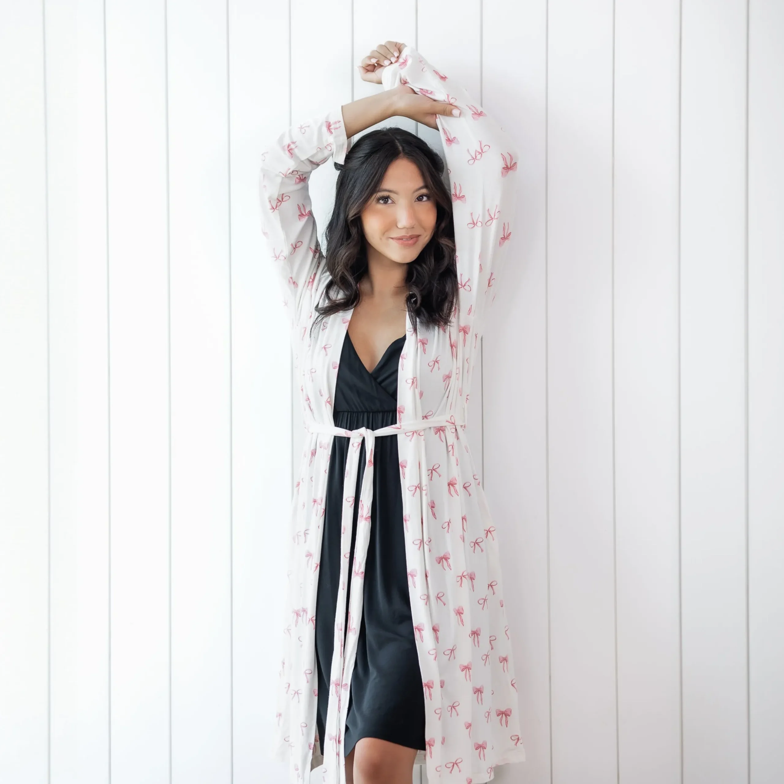 New Kyte Baby Women’s Lounge Robe in Bow