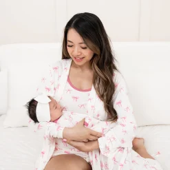 New Kyte Baby Women’s Lounge Robe in Bow