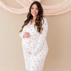 New Kyte Baby Women’s Lounge Robe in Bow