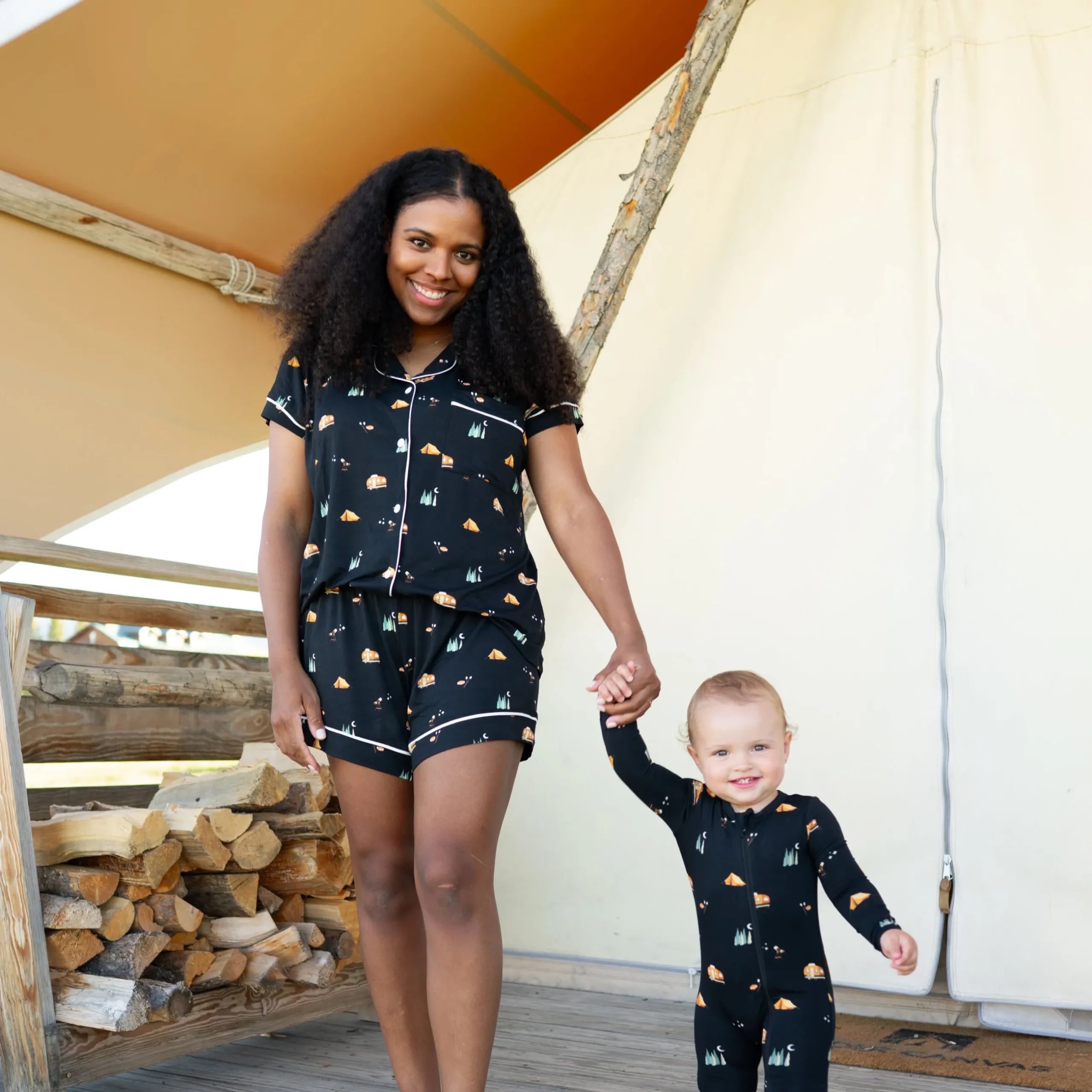Online Kyte Baby Women's Short Sleeve Pajama Set in Under the Stars