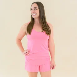 Kyte Baby Women’s Tank Set in Guava