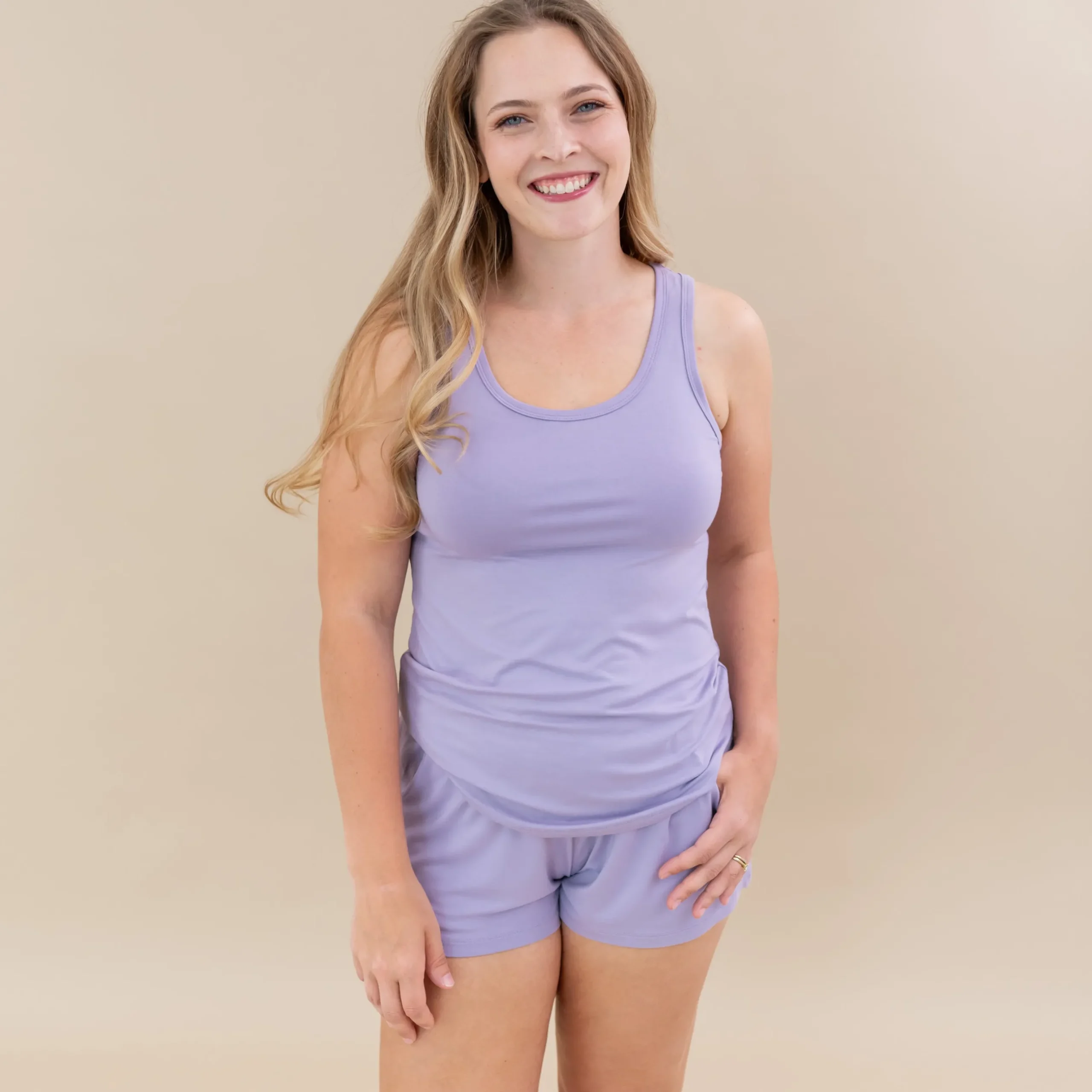 Clearance Kyte Baby Women’s Tank Set in Taro