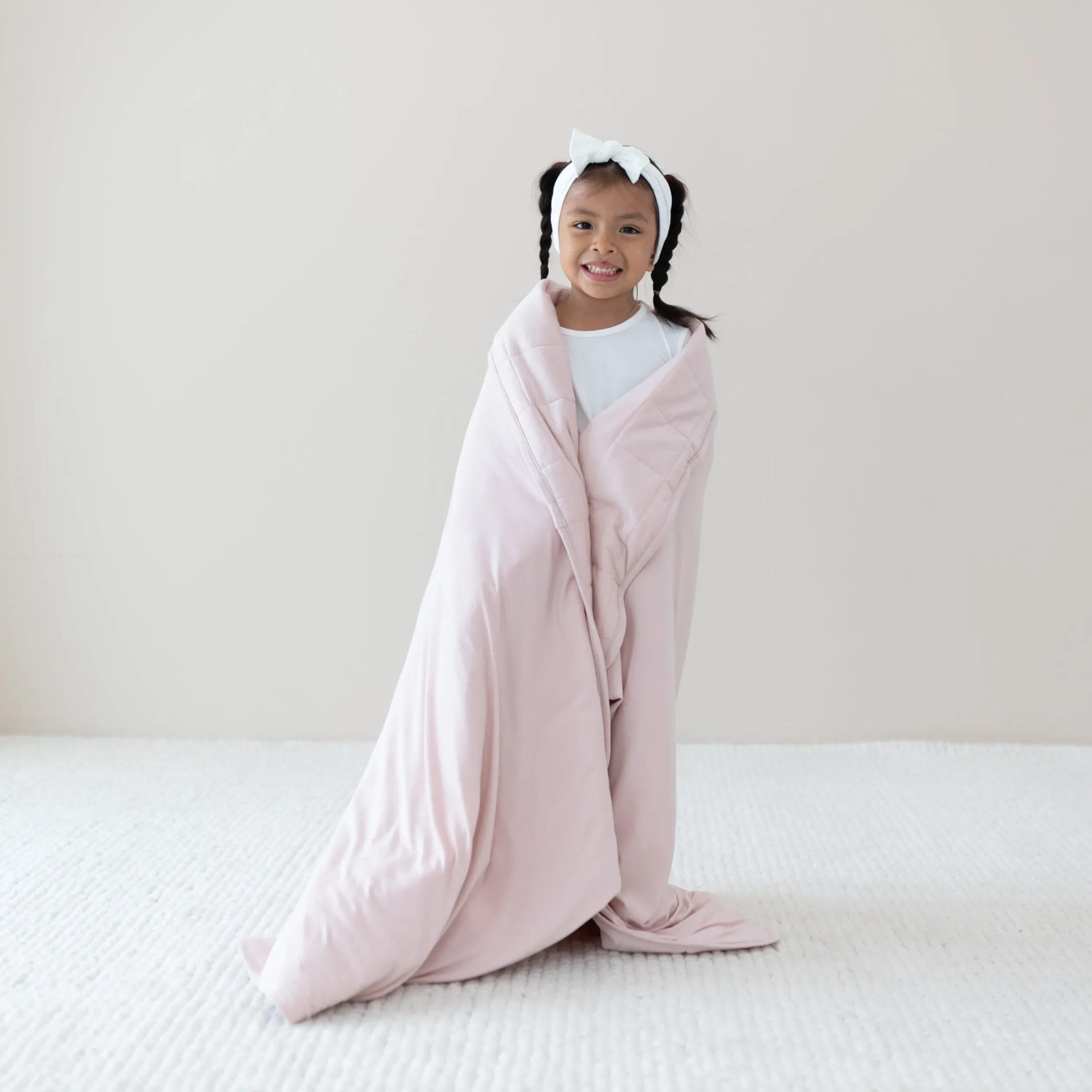Clearance Kyte Baby Youth Blanket in 2.5 Blush