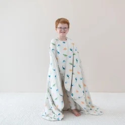Online Kyte Baby Youth Blanket in 1.0 Ecru Roar