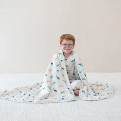 Online Kyte Baby Youth Blanket in 1.0 Ecru Roar